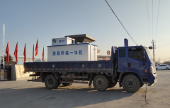 梁寨衛生院10噸汙水處理一體機設備
